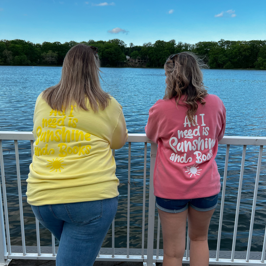 Sunshine and Books Crewneck