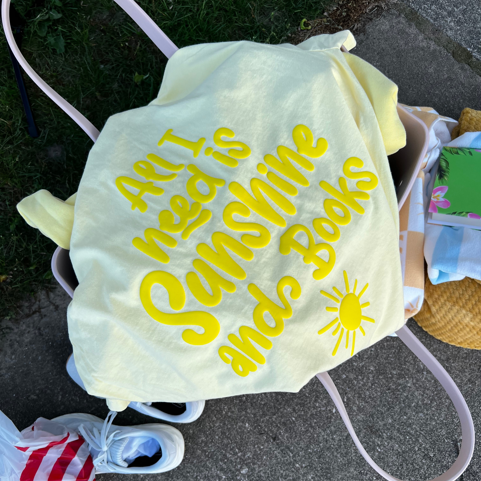 Sunshine and Books T-Shirt
