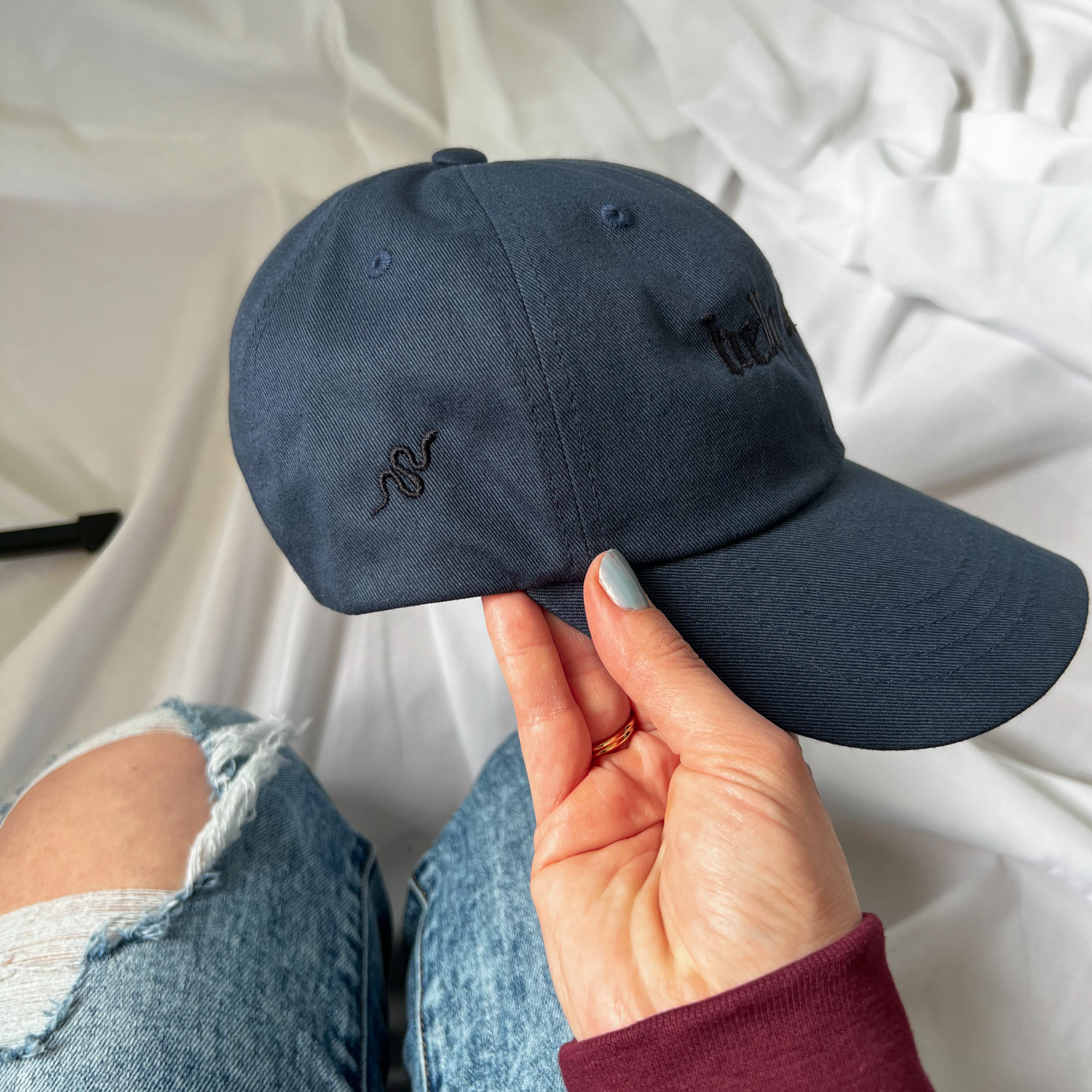 Hello, Love Embroidered Dad Hat