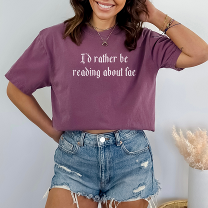 Rather Be Reading - Fae Tee