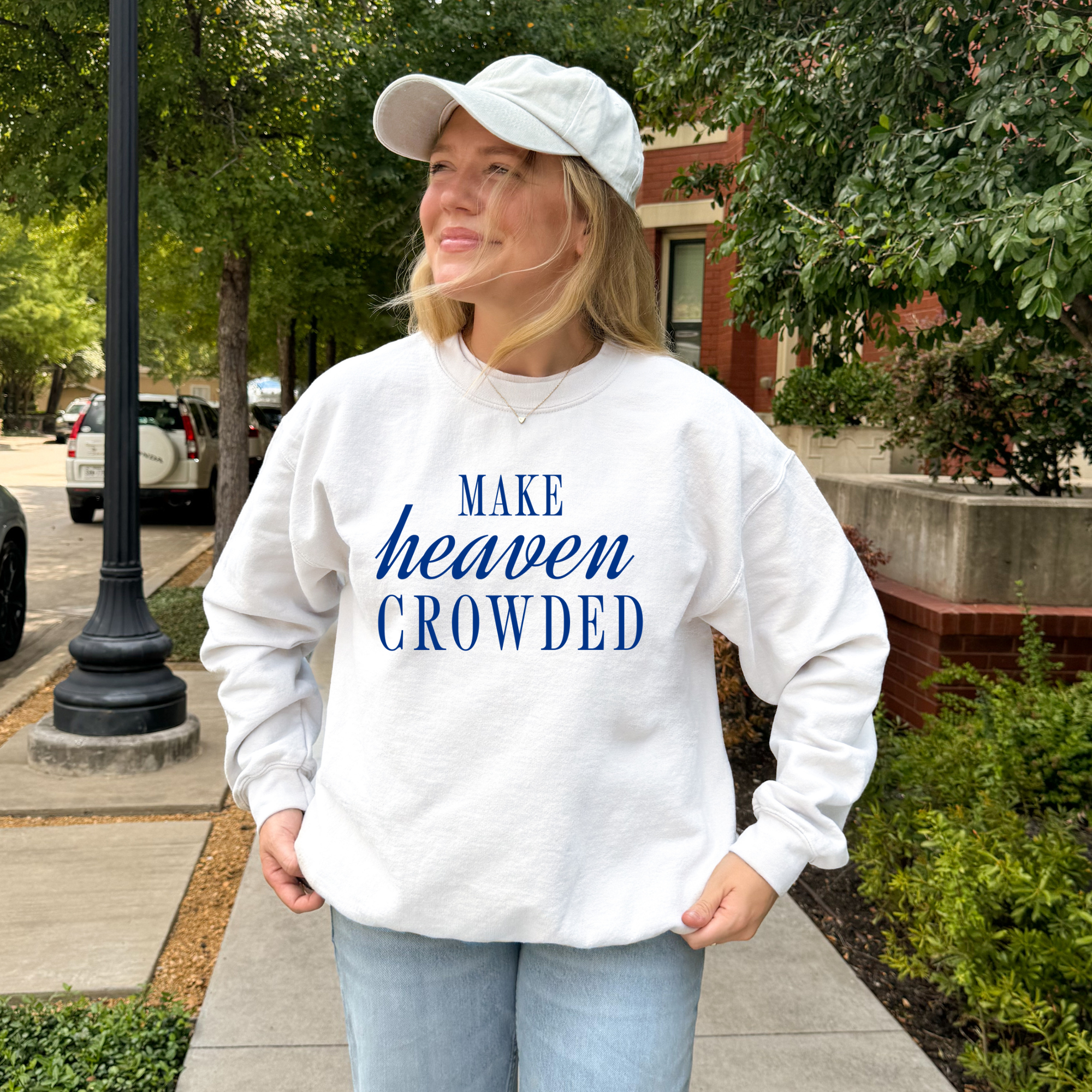 Make Heaven Crowded Crewneck