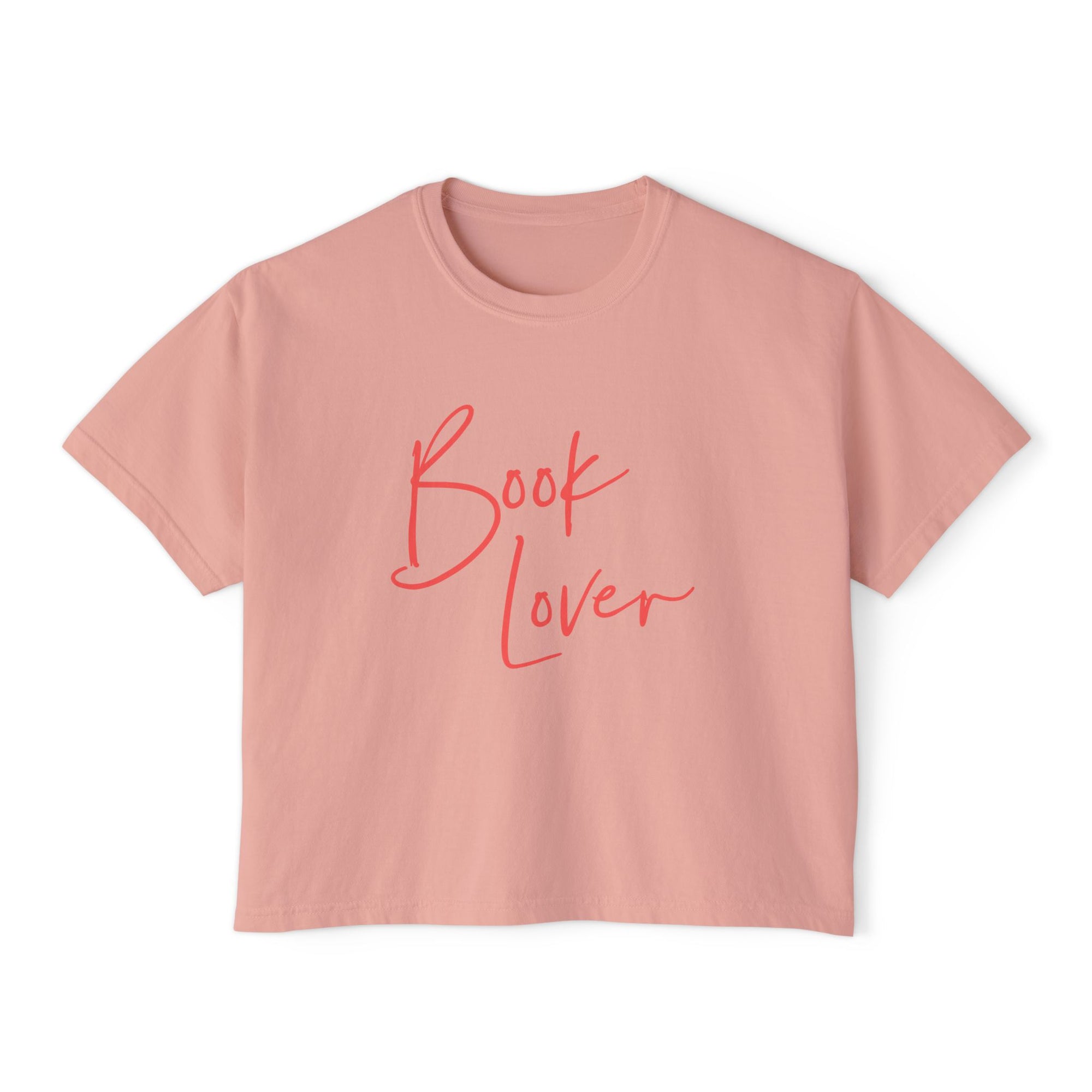 Book Lover Cropped T-Shirt