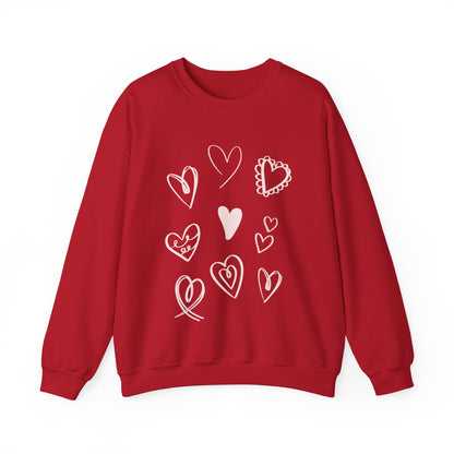 Pretty Hearts Sweatshirt