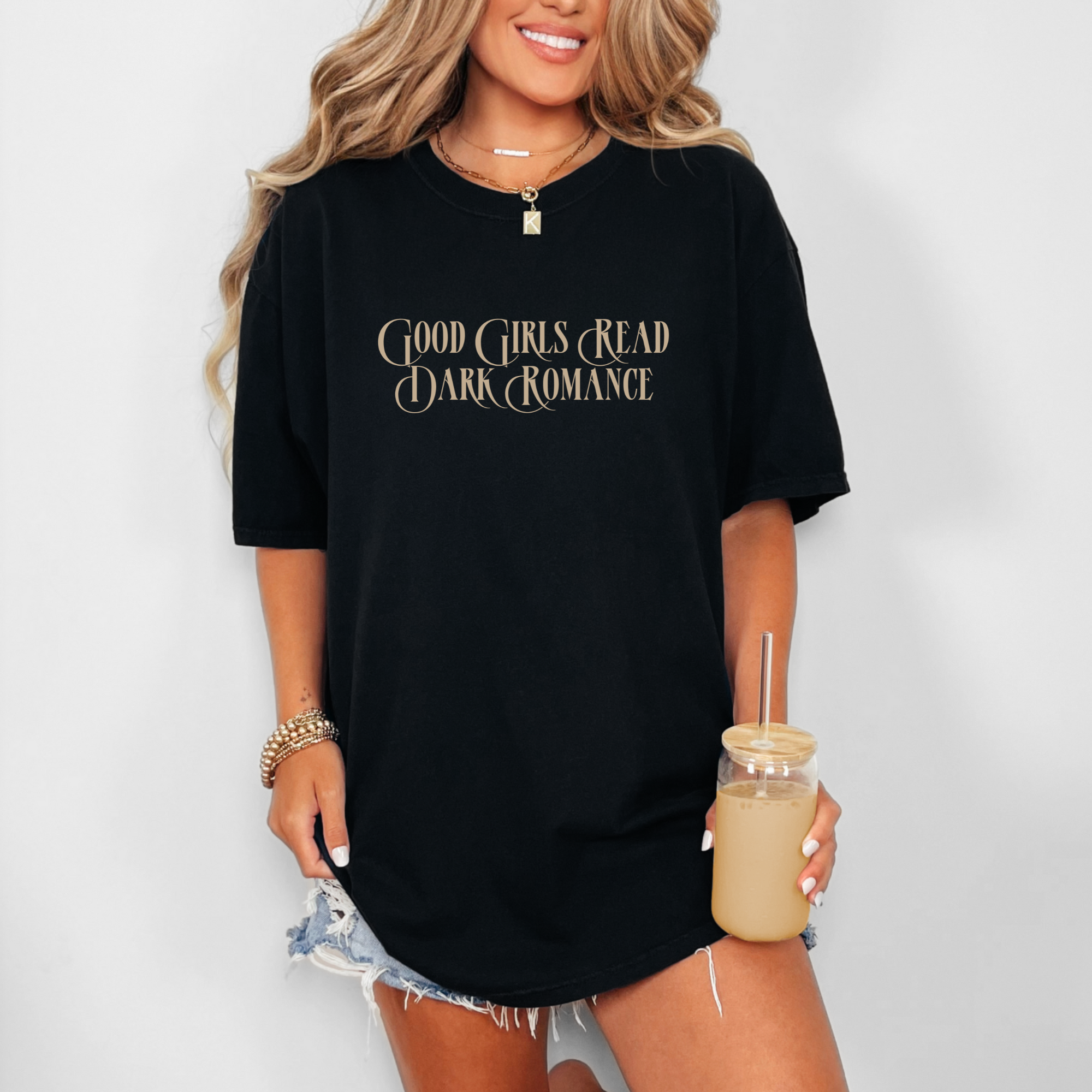 Good Girls Read Dark Romance Tee