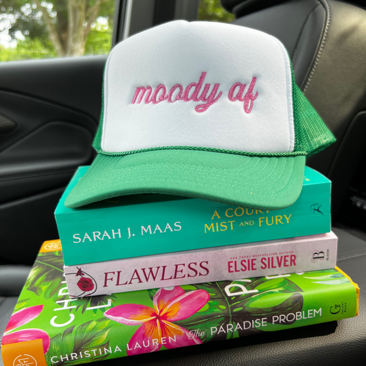 Moody AF Embroidered Trucker Hat