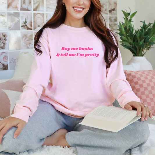 Buy Me Books Long Sleeve Tee