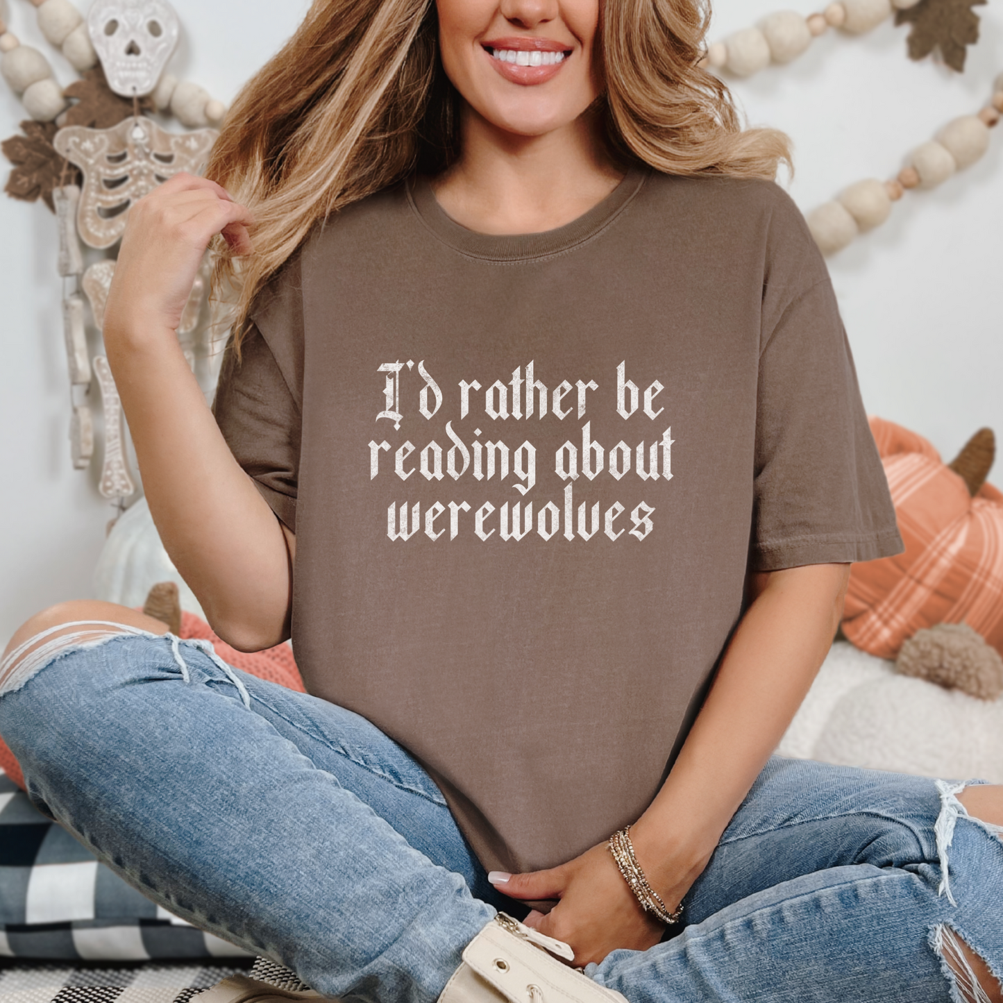 Rather Be Reading - Werewolves Tee