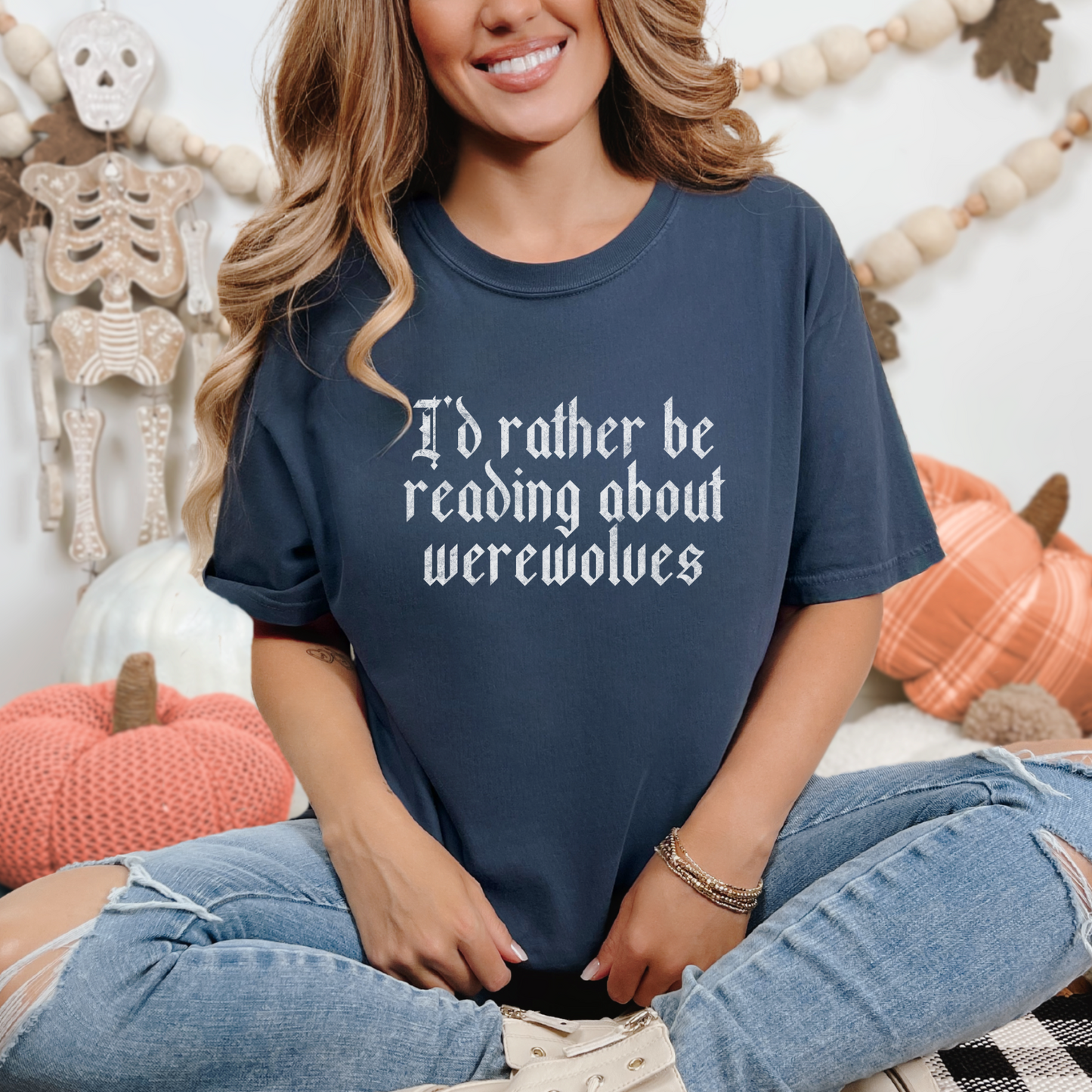 Rather Be Reading - Werewolves Tee