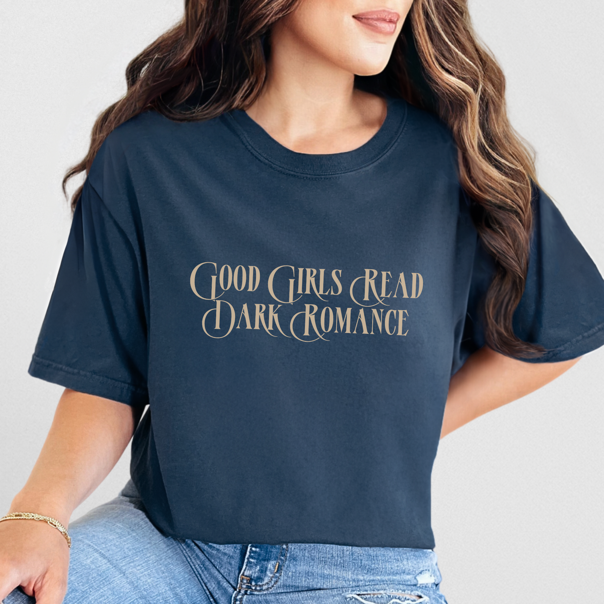 Good Girls Read Dark Romance Tee