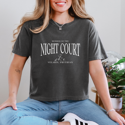 Member of the Night Court Cropped Tee