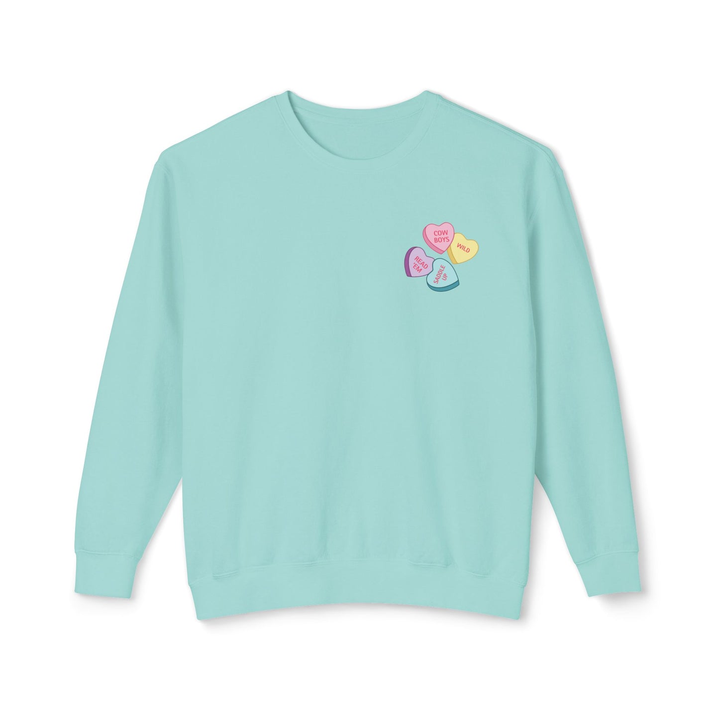 Cowboy Candy Hearts Sweatshirt