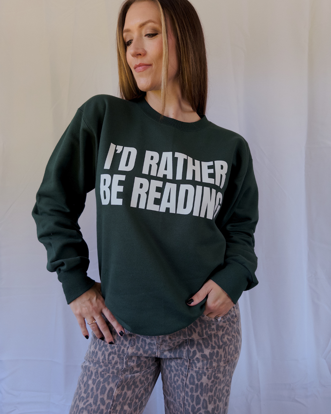 Rather Be Reading Crewneck