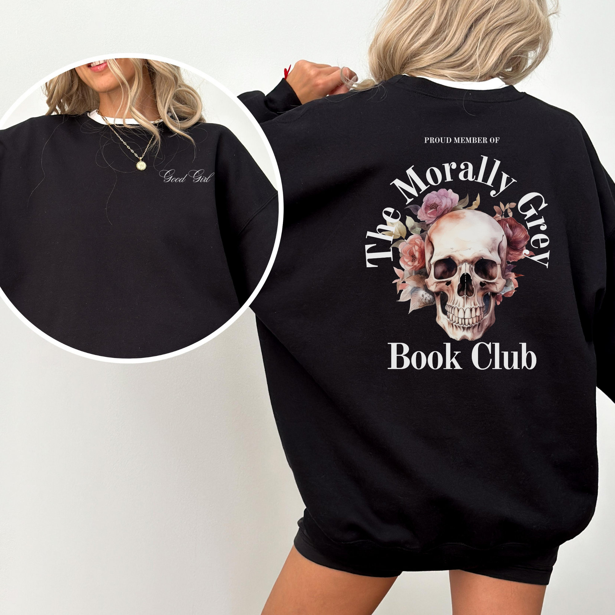 Morally Grey Book Club Sweatshirt