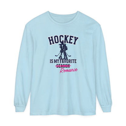 Hockey Romance Season Long Sleeve Tee