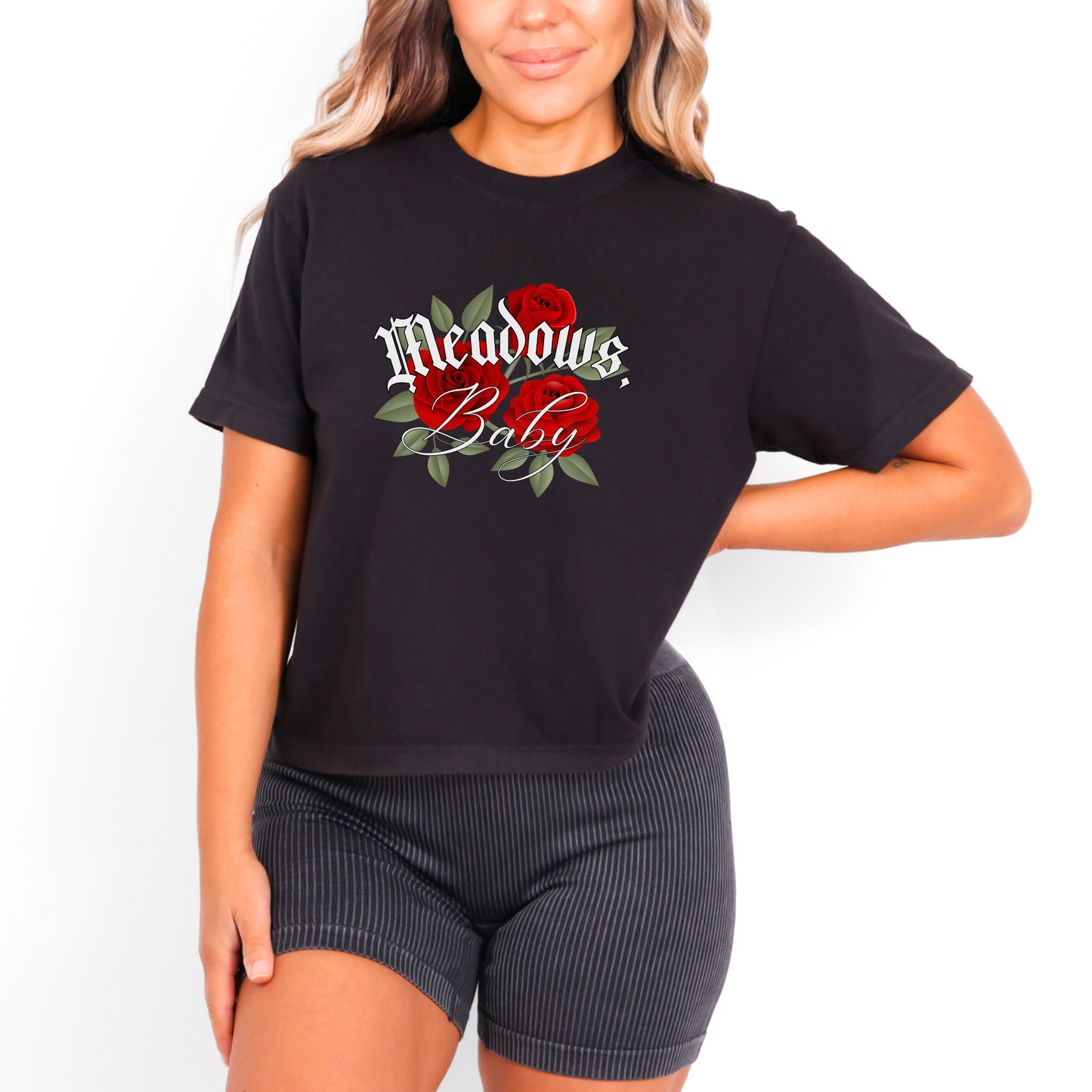 Meadows Baby Cropped Tee