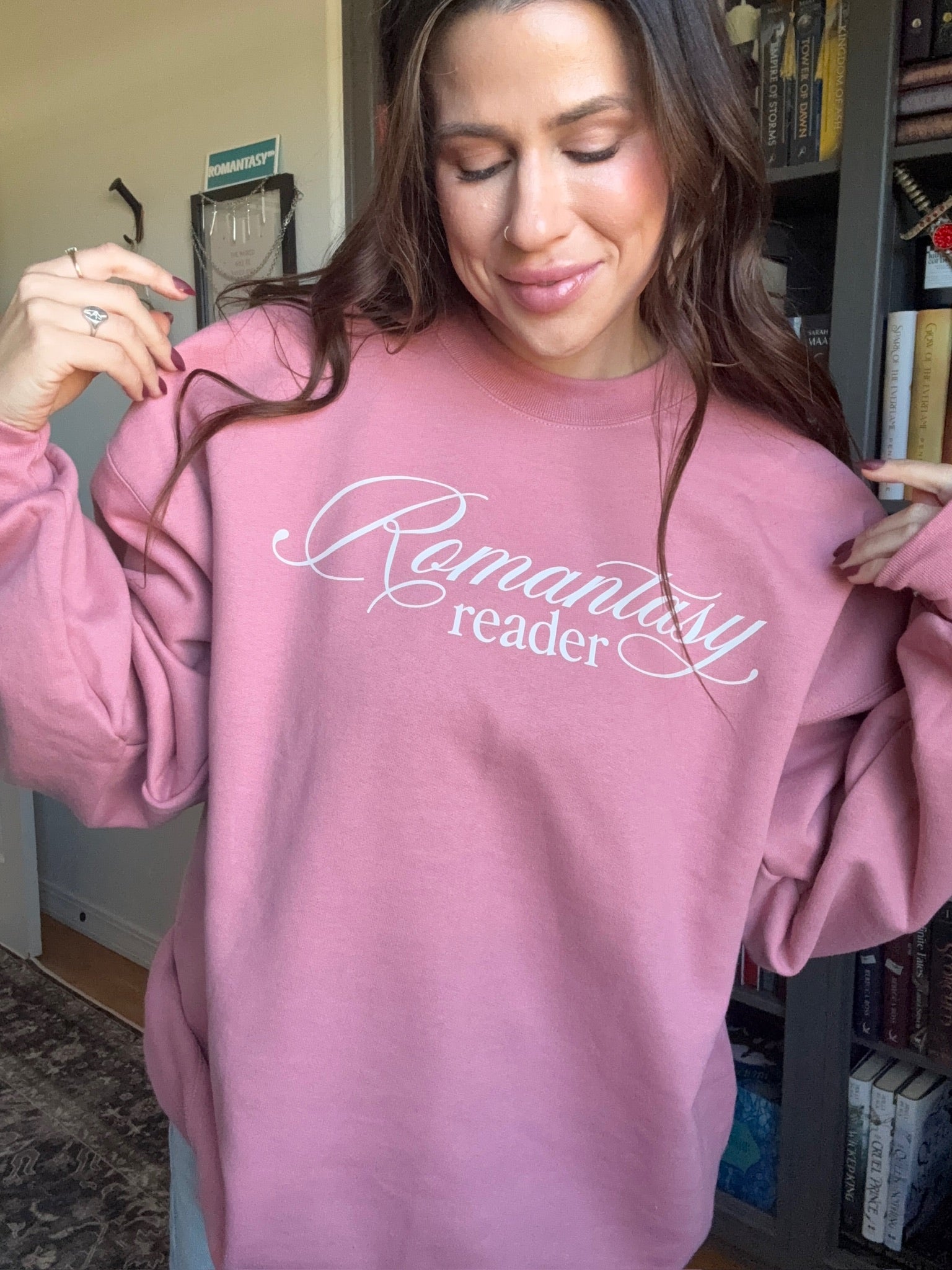 Romantasy Reader Crewneck