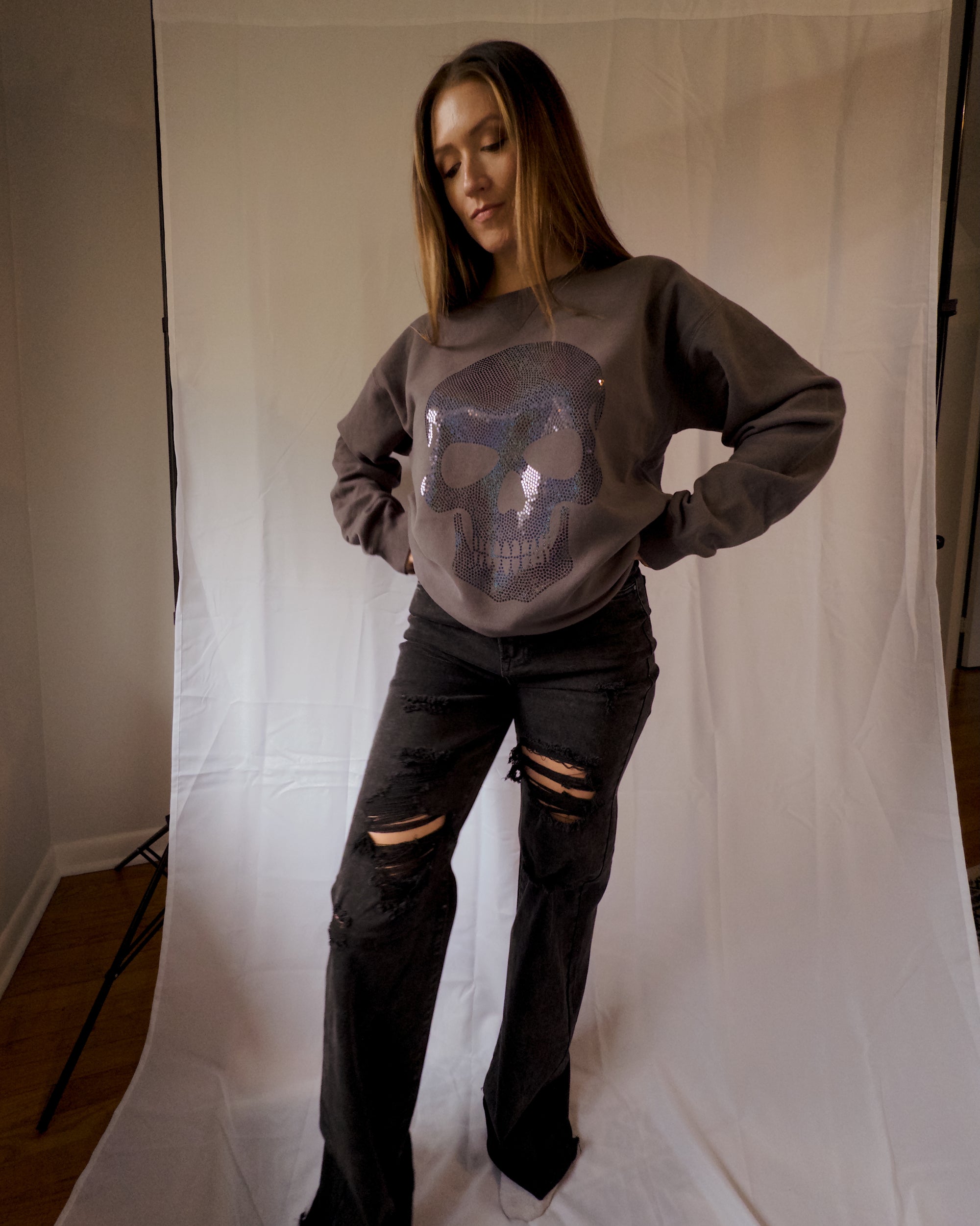 Skull Crewneck