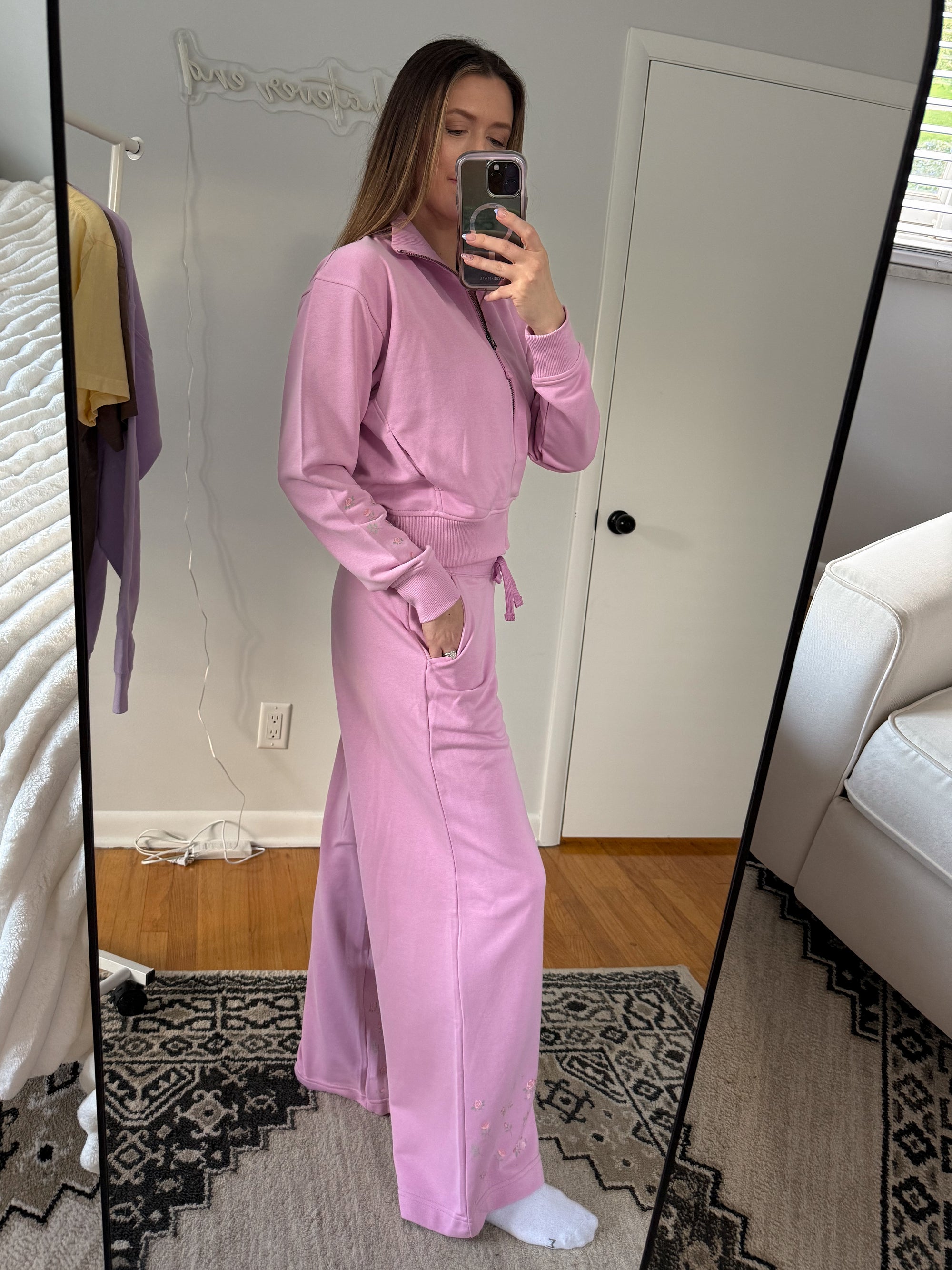 Smell The Roses Zip Up