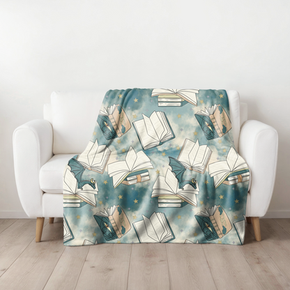 Dragon Lovers - Minky Blanket - 30" x 40"