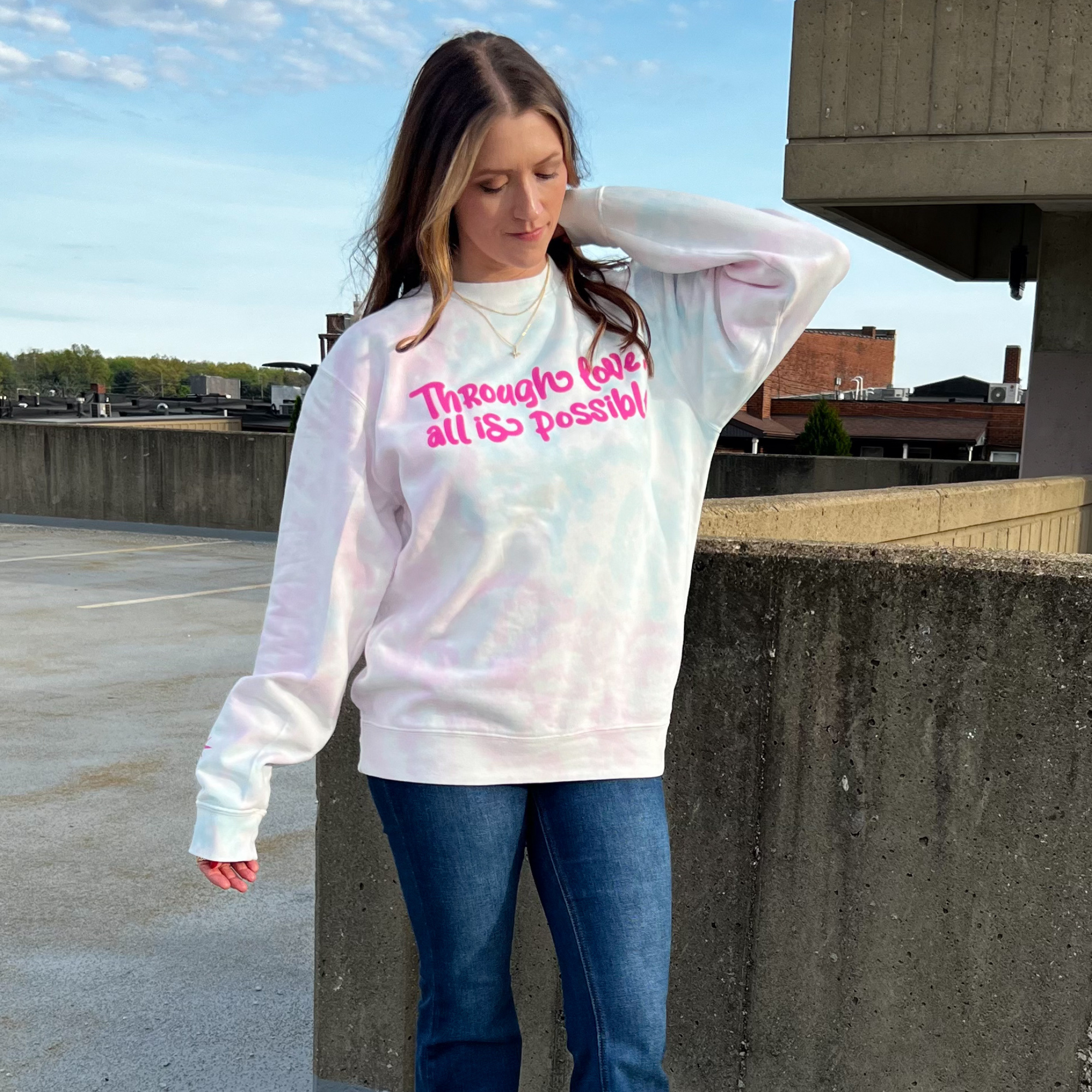 Through Love Crewneck