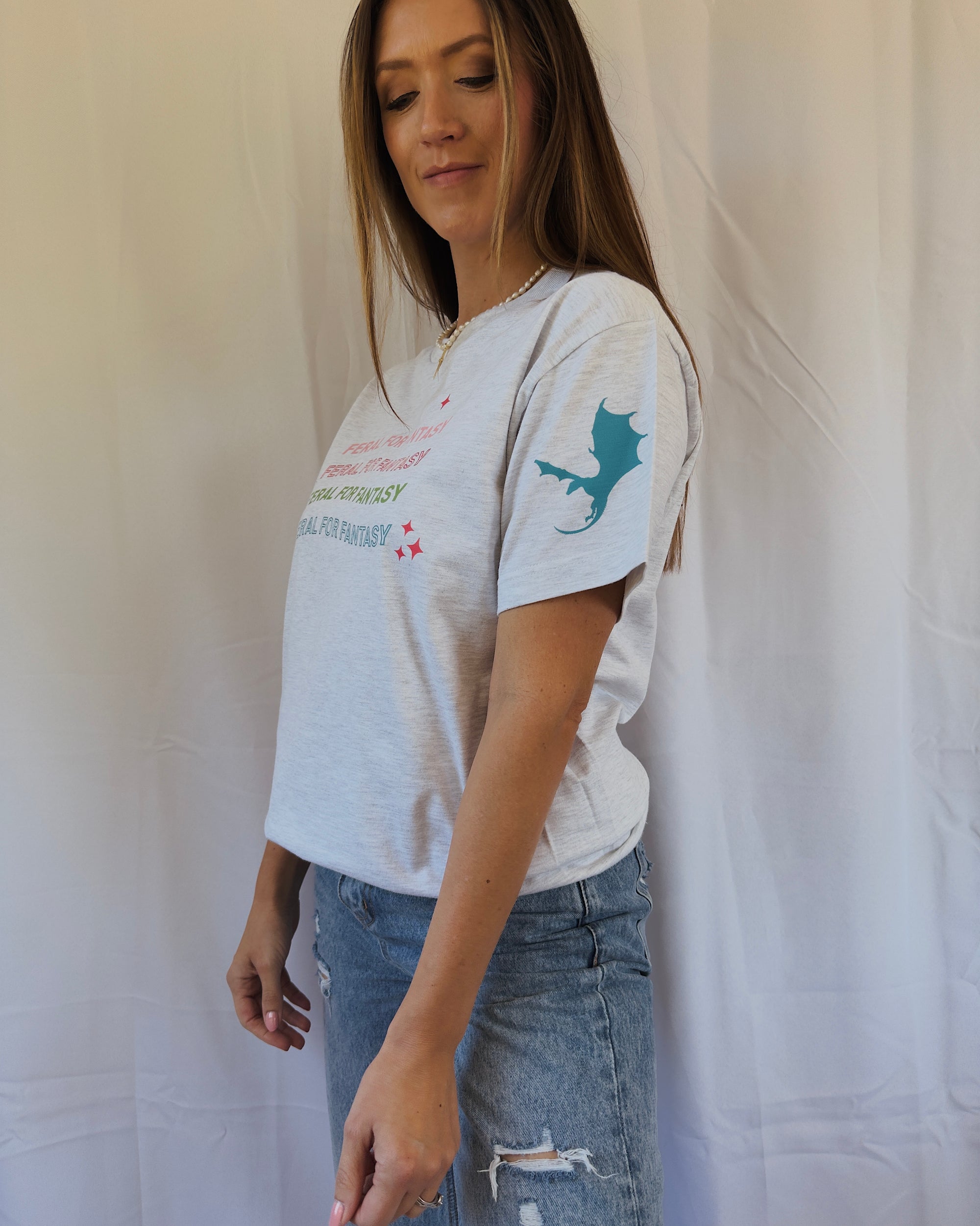 Feral For Fantasy Box Tee