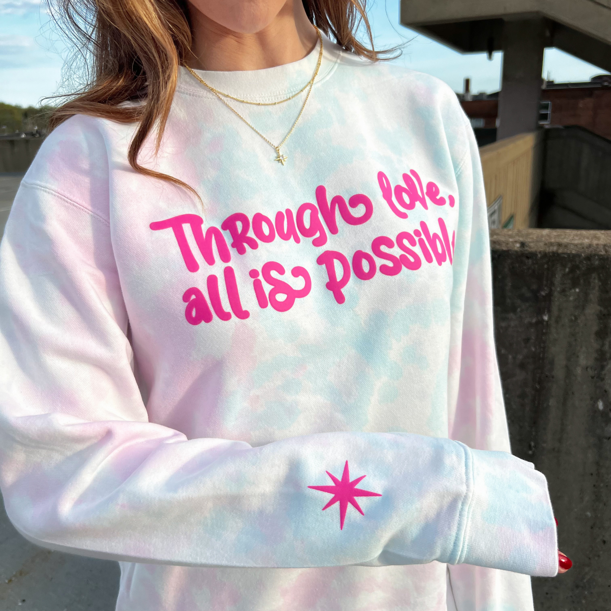 Through Love Crewneck