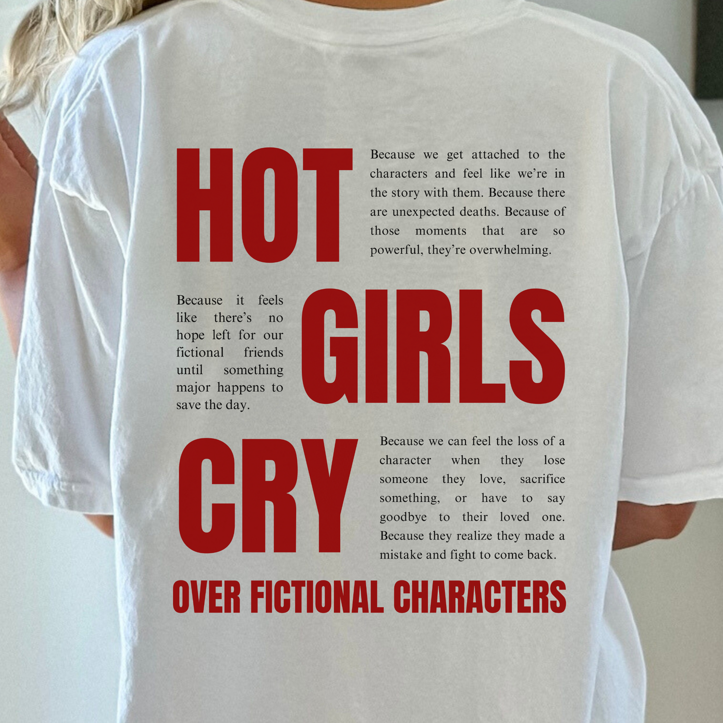 Hot Girls Cry Tee