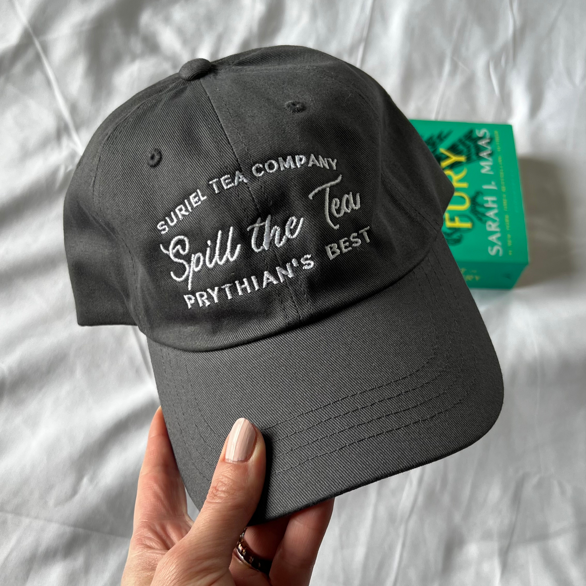Embroidered Suriel Tea Co Dad Hat