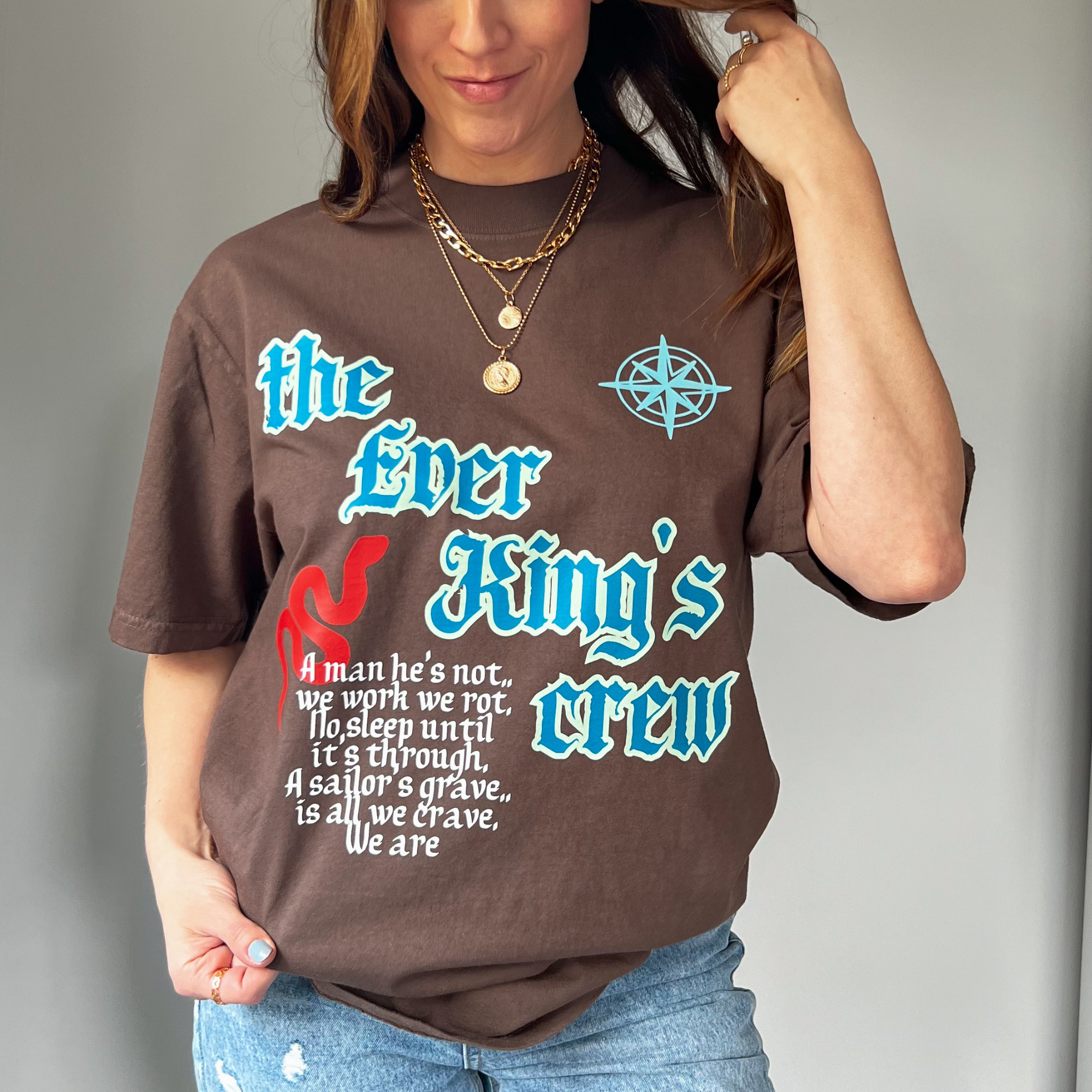 The Ever King's Crew Oversized T-Shirt