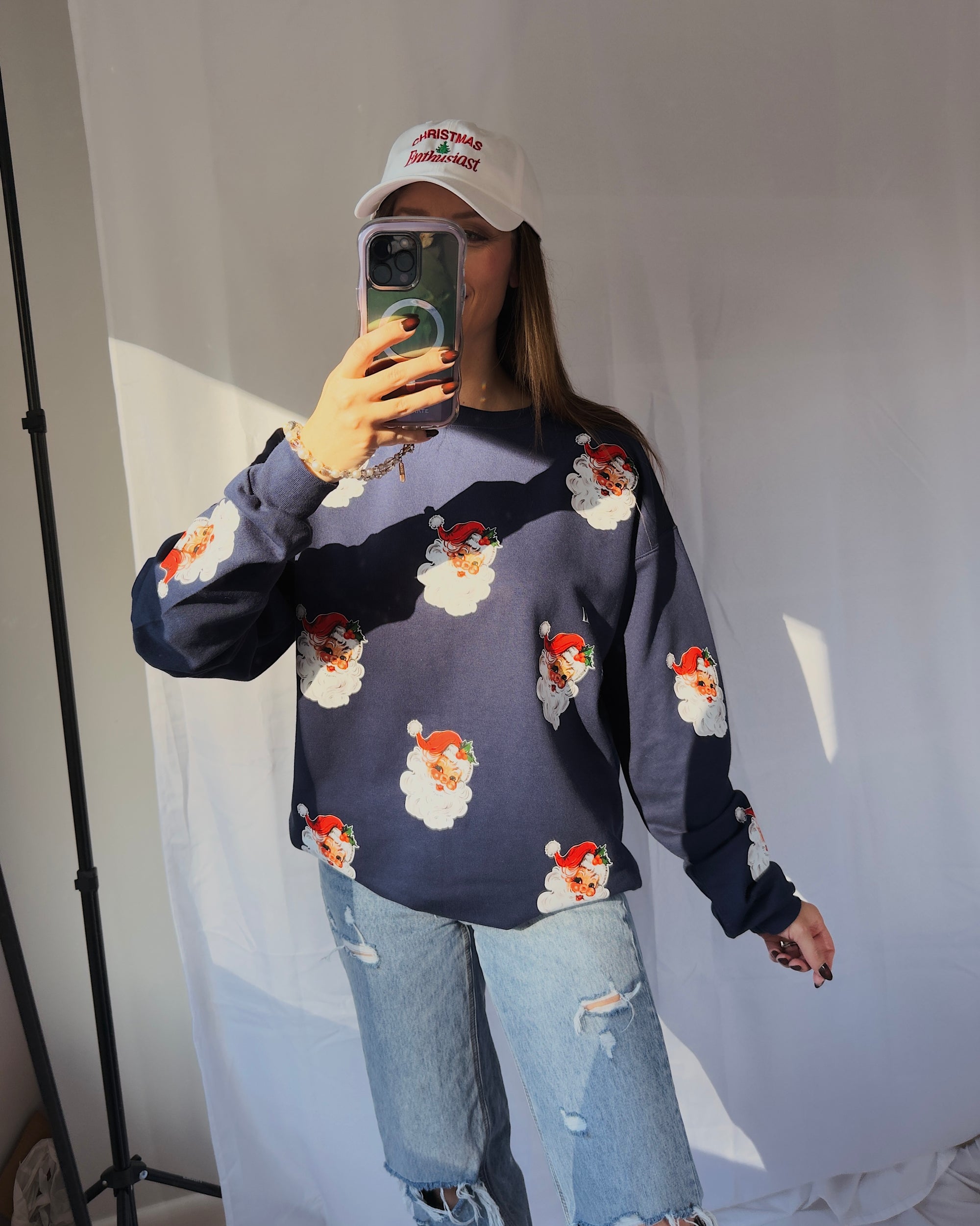 Vintage Santa Crewneck