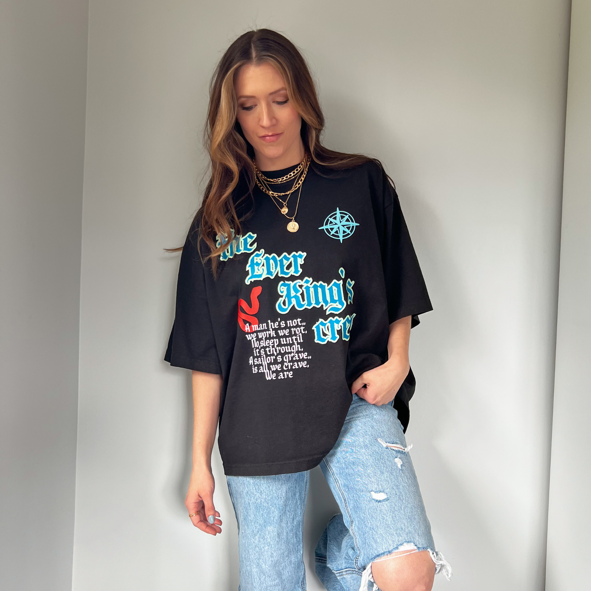 The Ever King's Crew Oversized T-Shirt