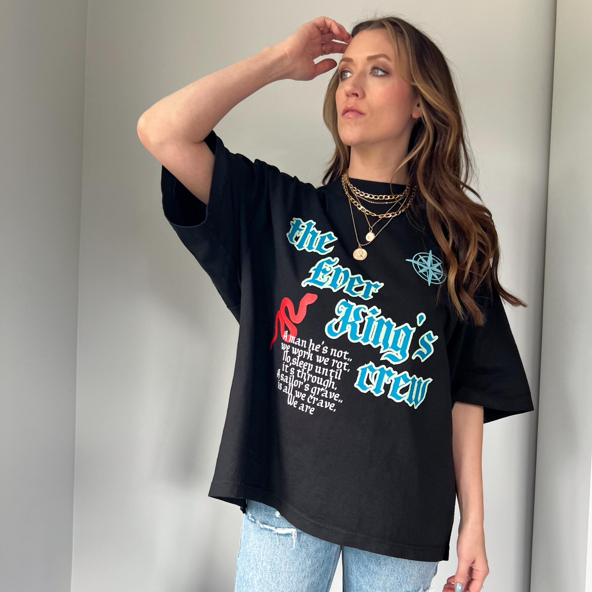 The Ever King's Crew Oversized T-Shirt