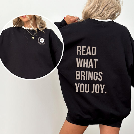 Read What You Want Sweatshirt