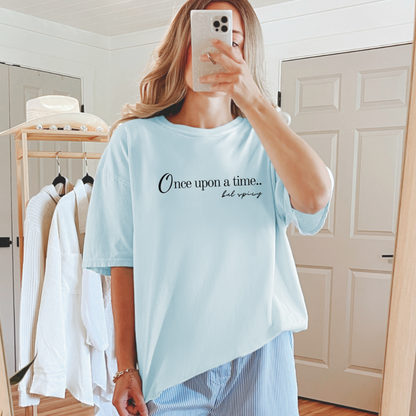 Spicy Once Upon A Time Tee - ORCHID/CHAMBRAY