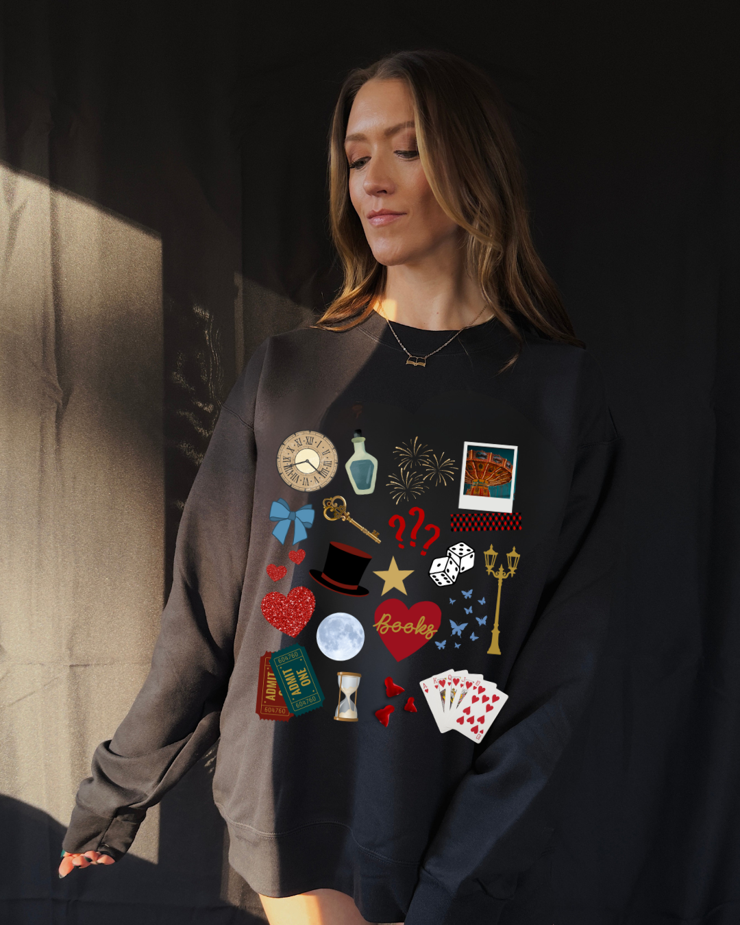 Magic Romantasy Moodboard Crewneck - DOORBUSTER