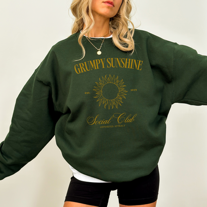 Grumpy Sunshine Social Club Sweatshirt