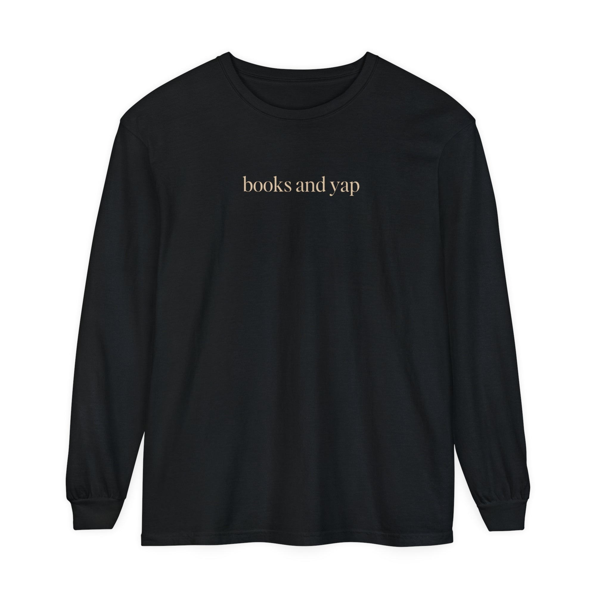 Books & Yap Long Sleeve Tee