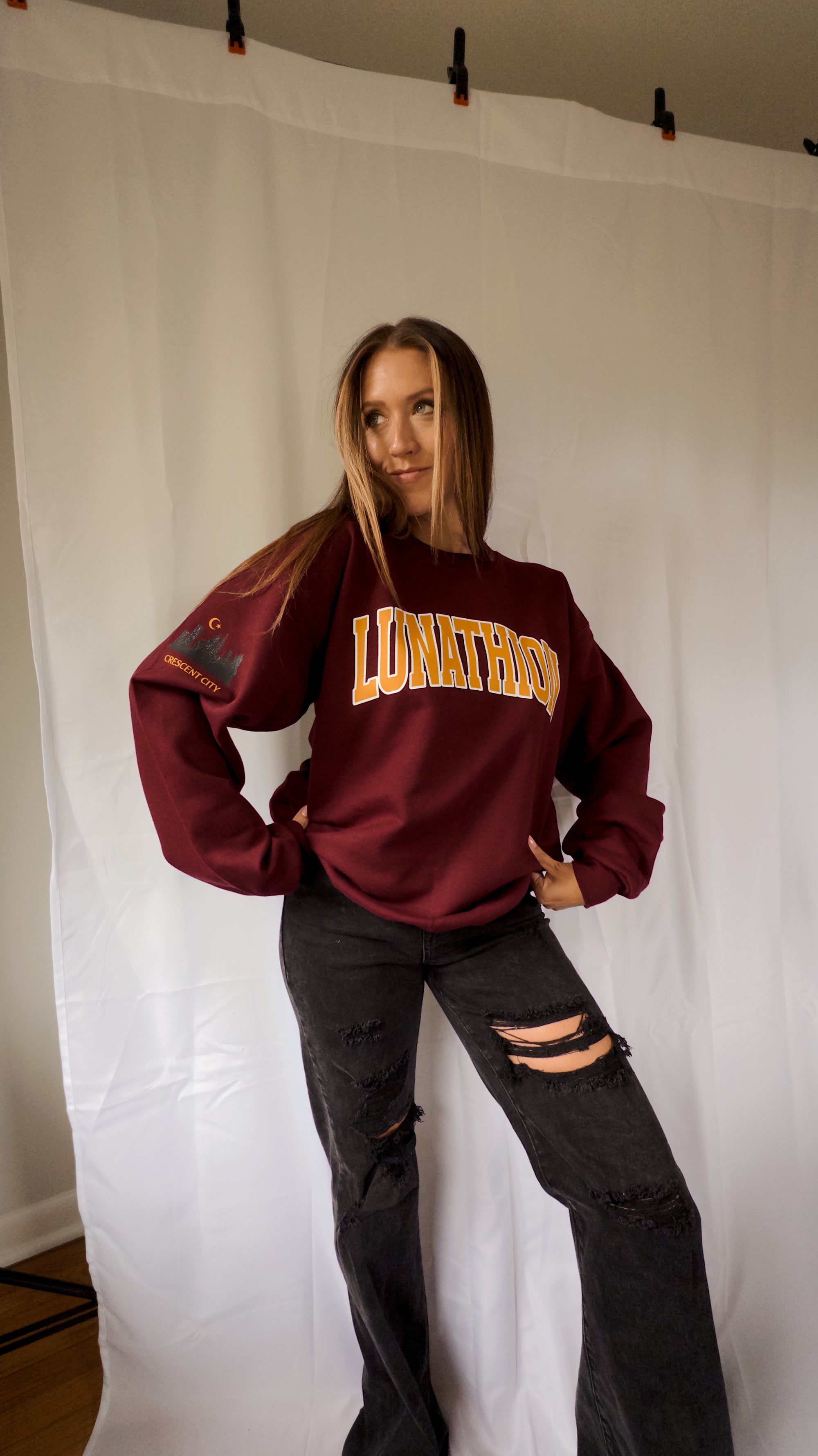 Lunathion Varsity Crewneck