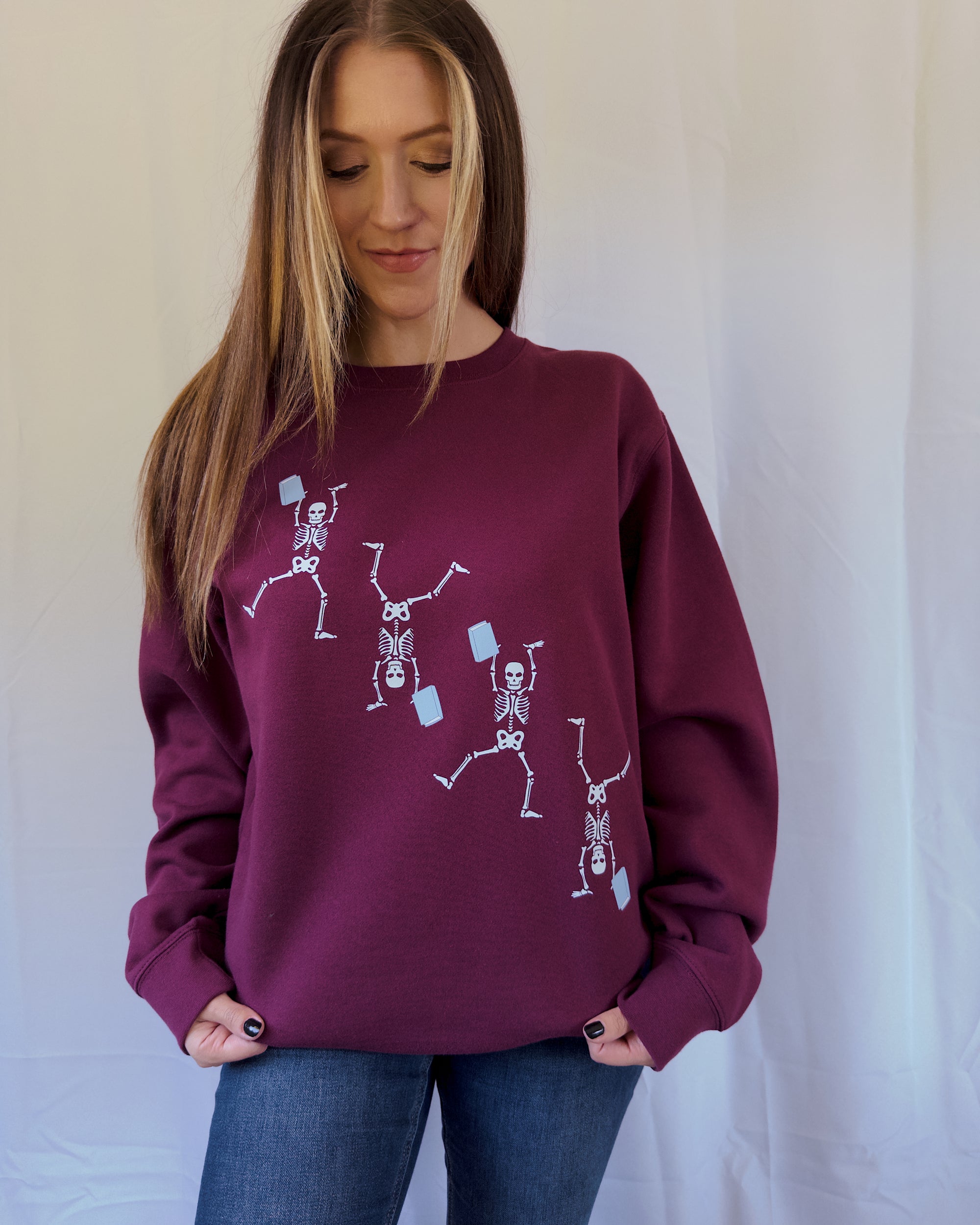 Bookish Skellies Crewneck