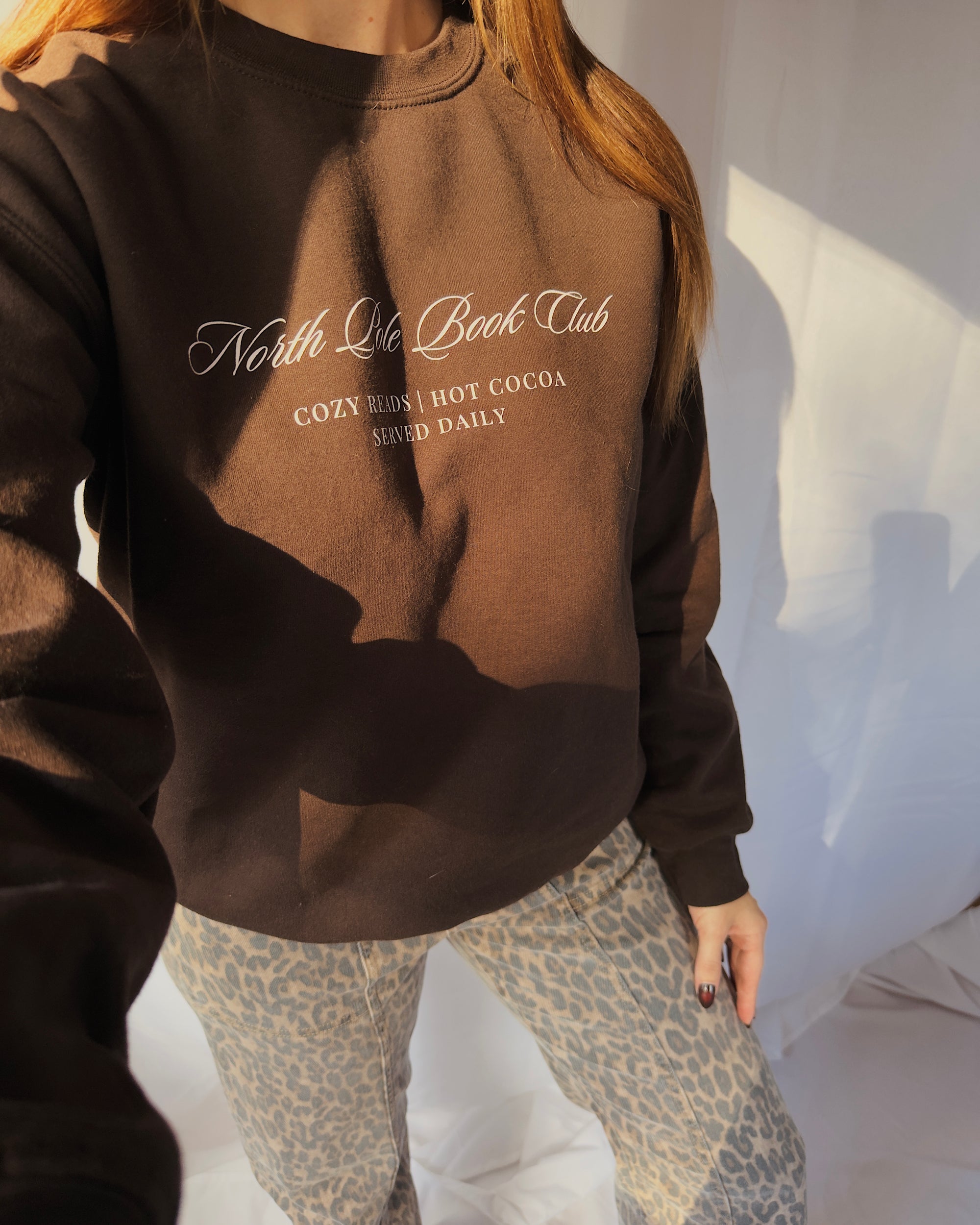 North Pole Book Club Crewneck