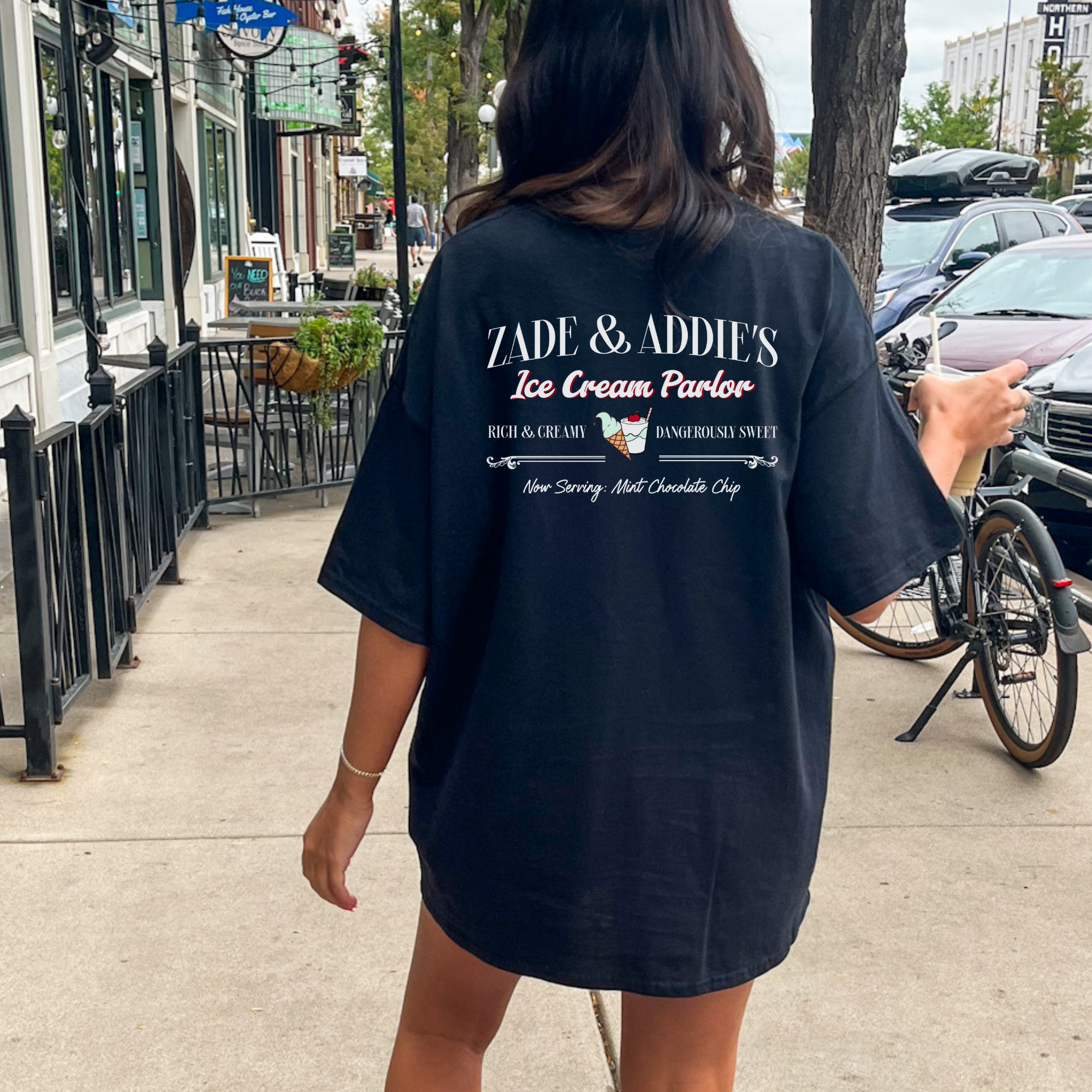 Zade & Addie's Ice Cream Parlor Tee