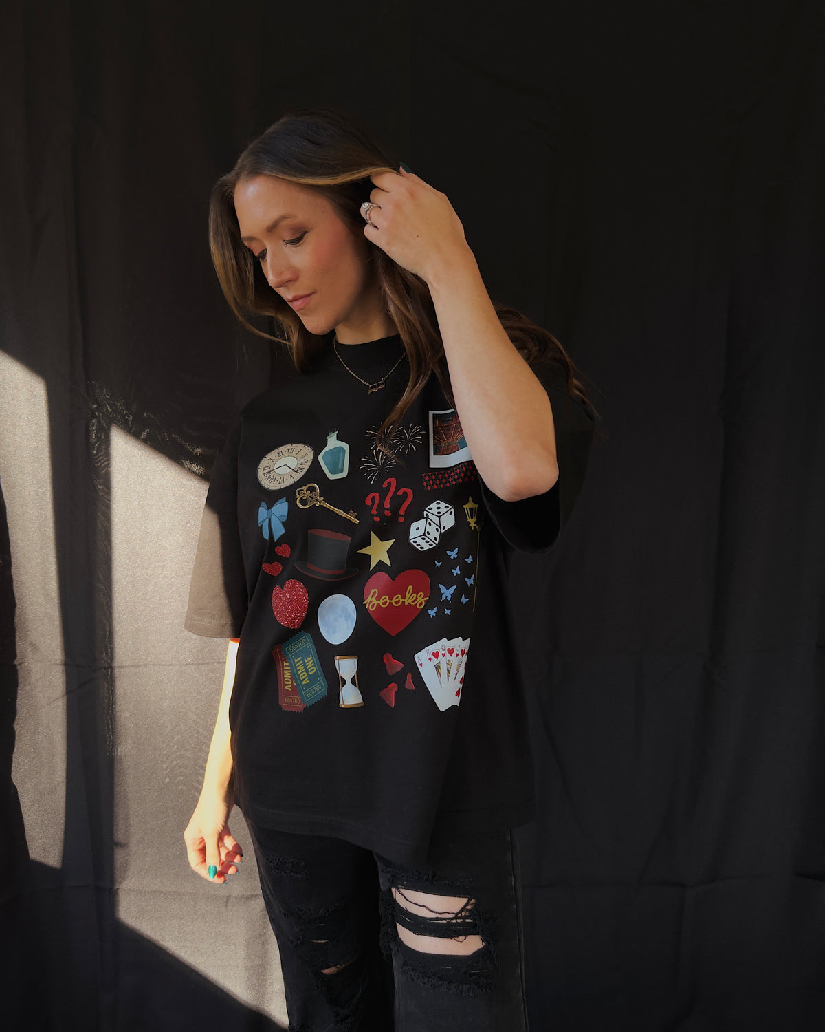 Magic Romantasy Moodboard Box Tee