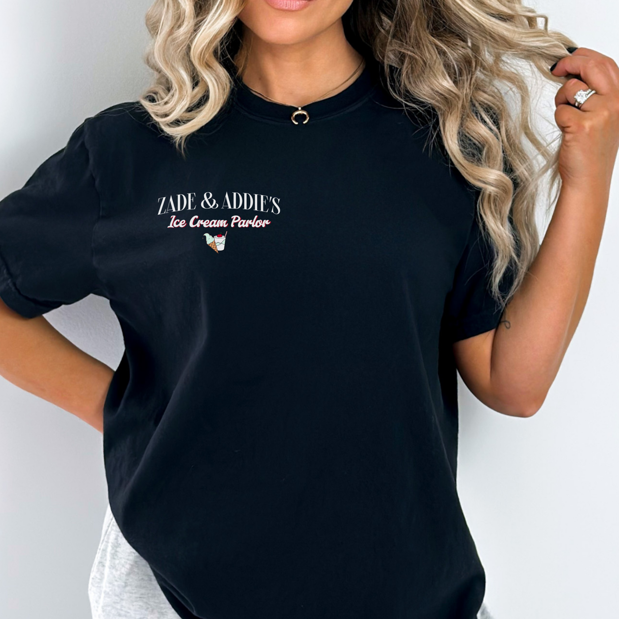 Zade & Addie's Ice Cream Parlor Tee