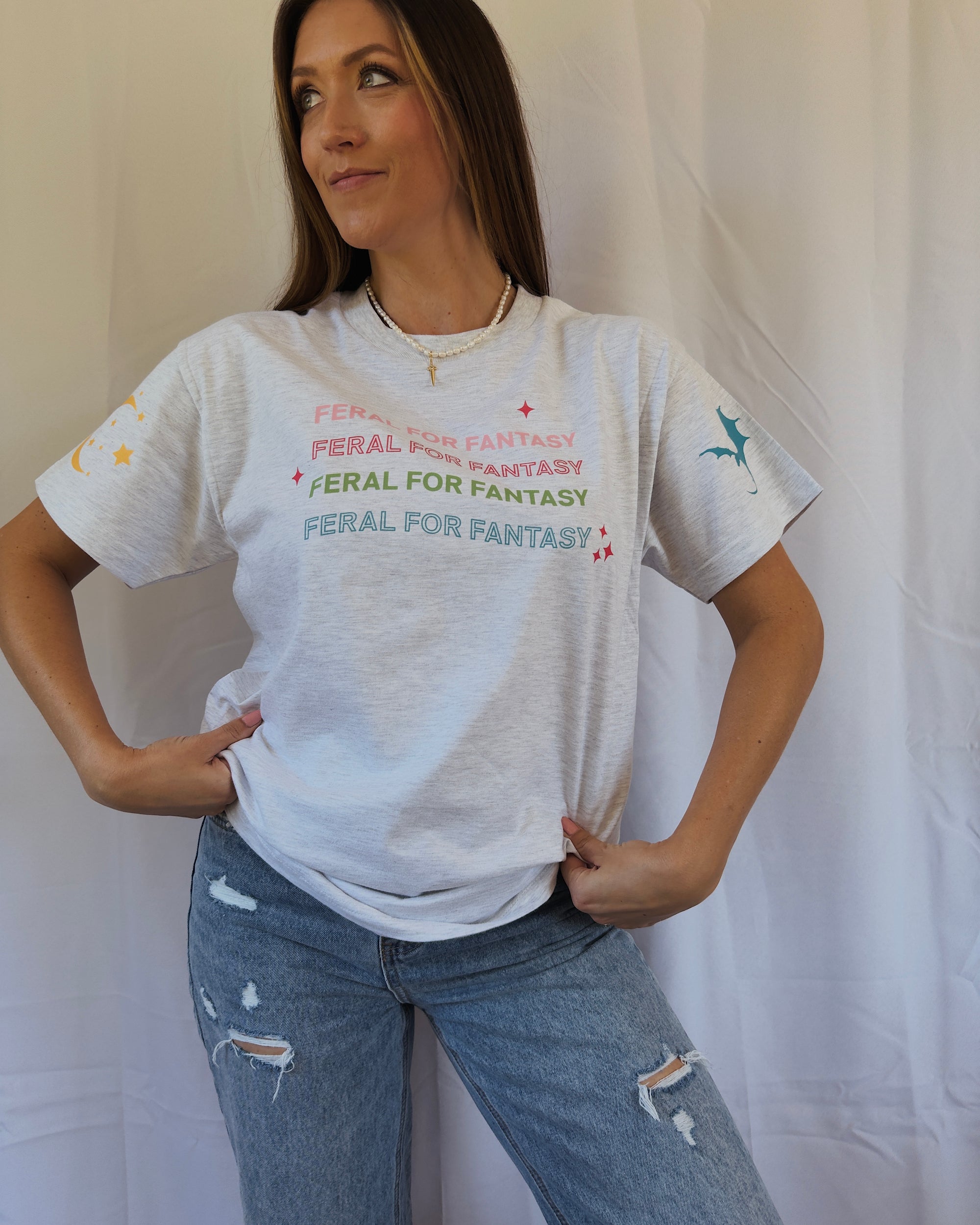 Feral For Fantasy Box Tee