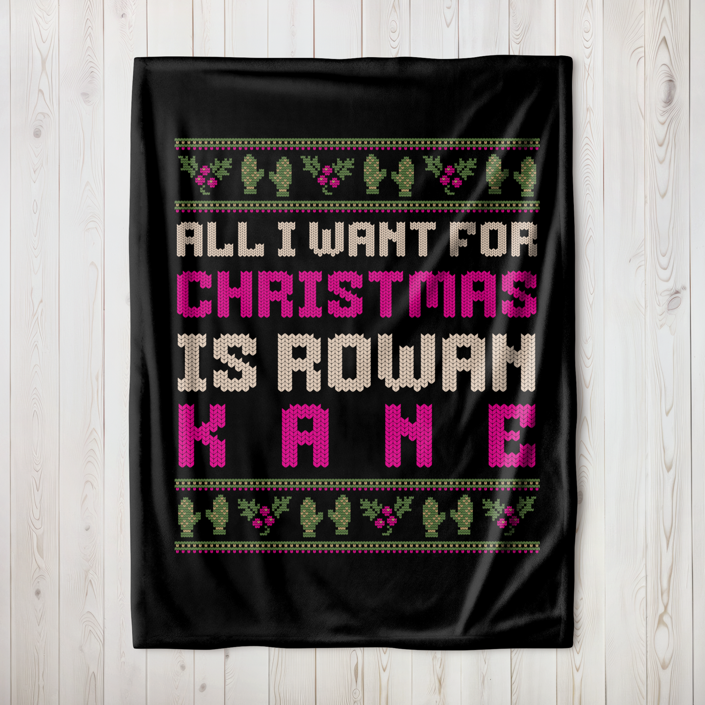 Holiday Rowan Kane Blanket