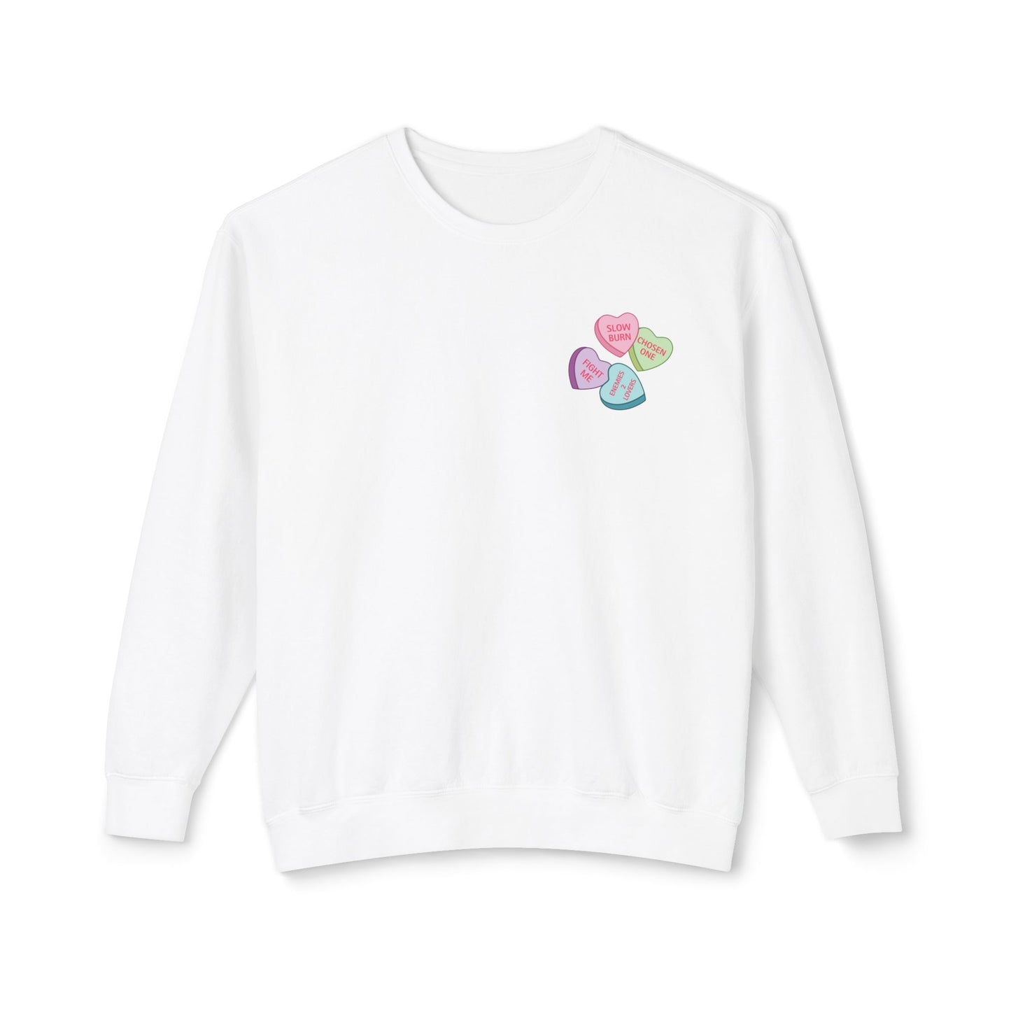 Romantasy Candy Hearts Sweatshirt