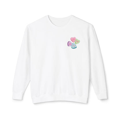 Romantasy Candy Hearts Sweatshirt