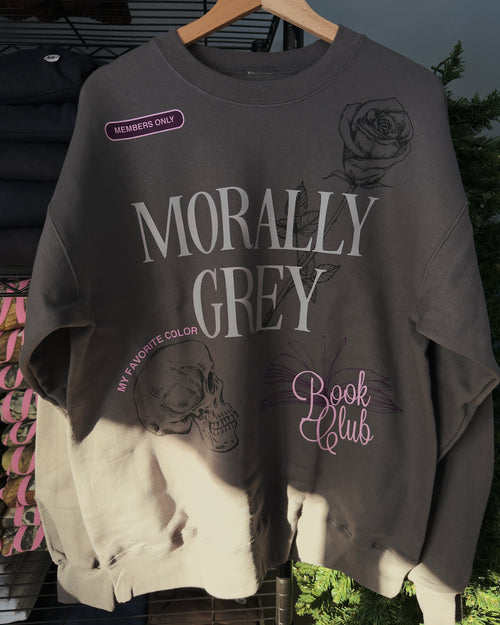 Almost Perfect - Morally Grey Book Club Crewneck