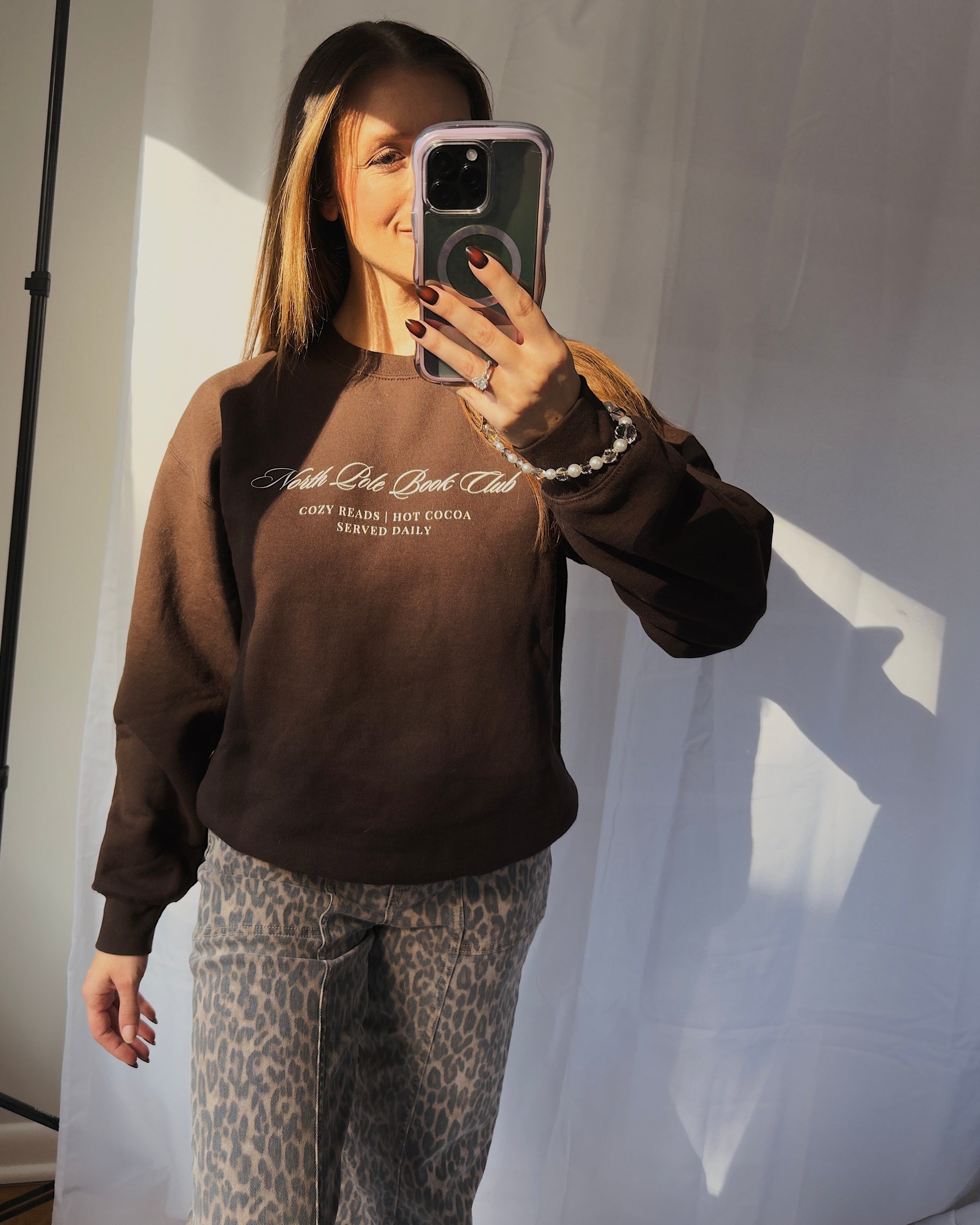 North Pole Book Club Crewneck