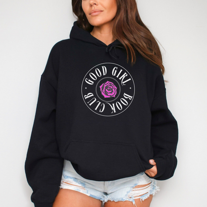 Good Girl Book Club Hoodie - BLACK/NAVY